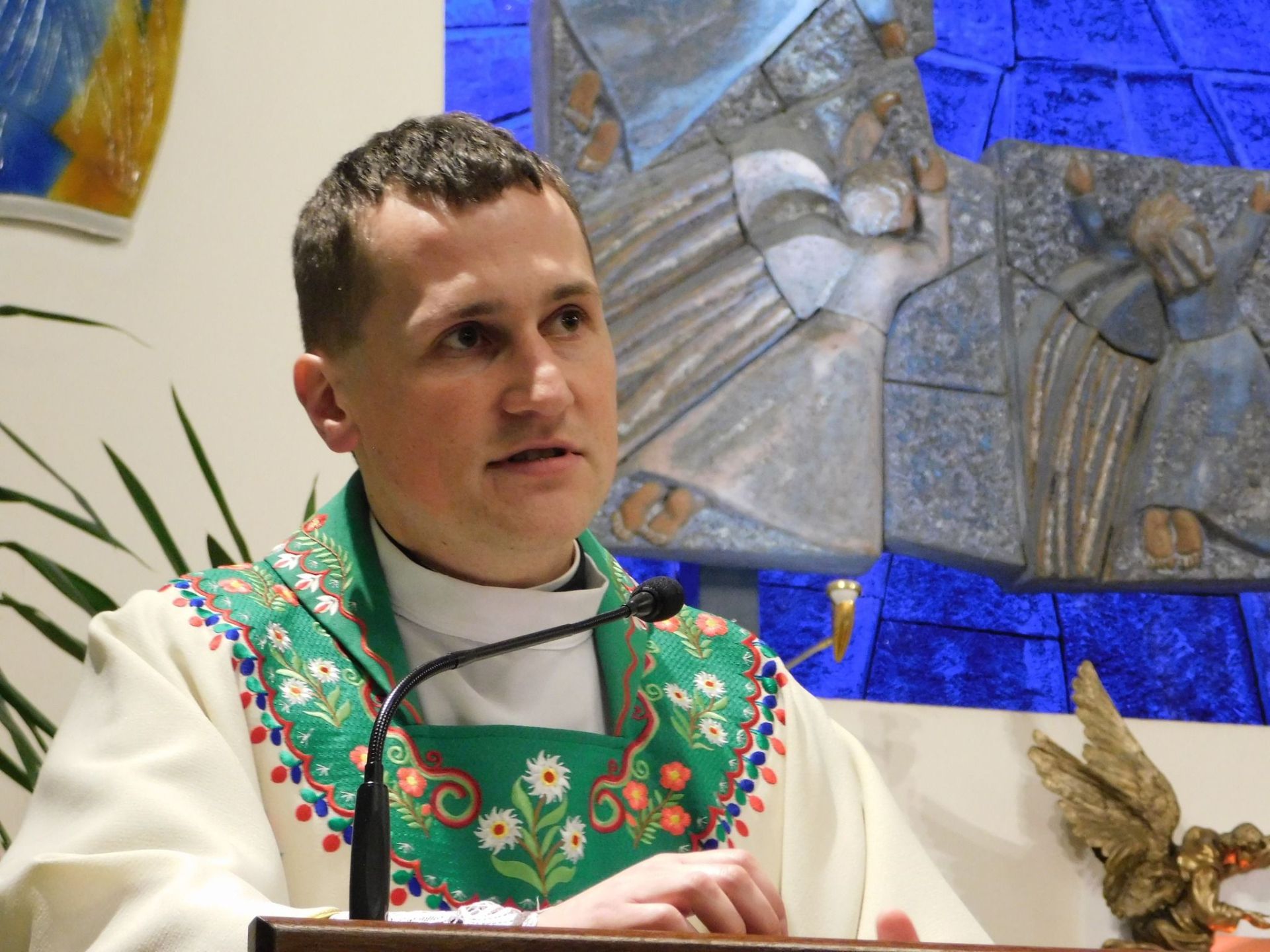 Pożegnanie ks. Wojciecha Borowca