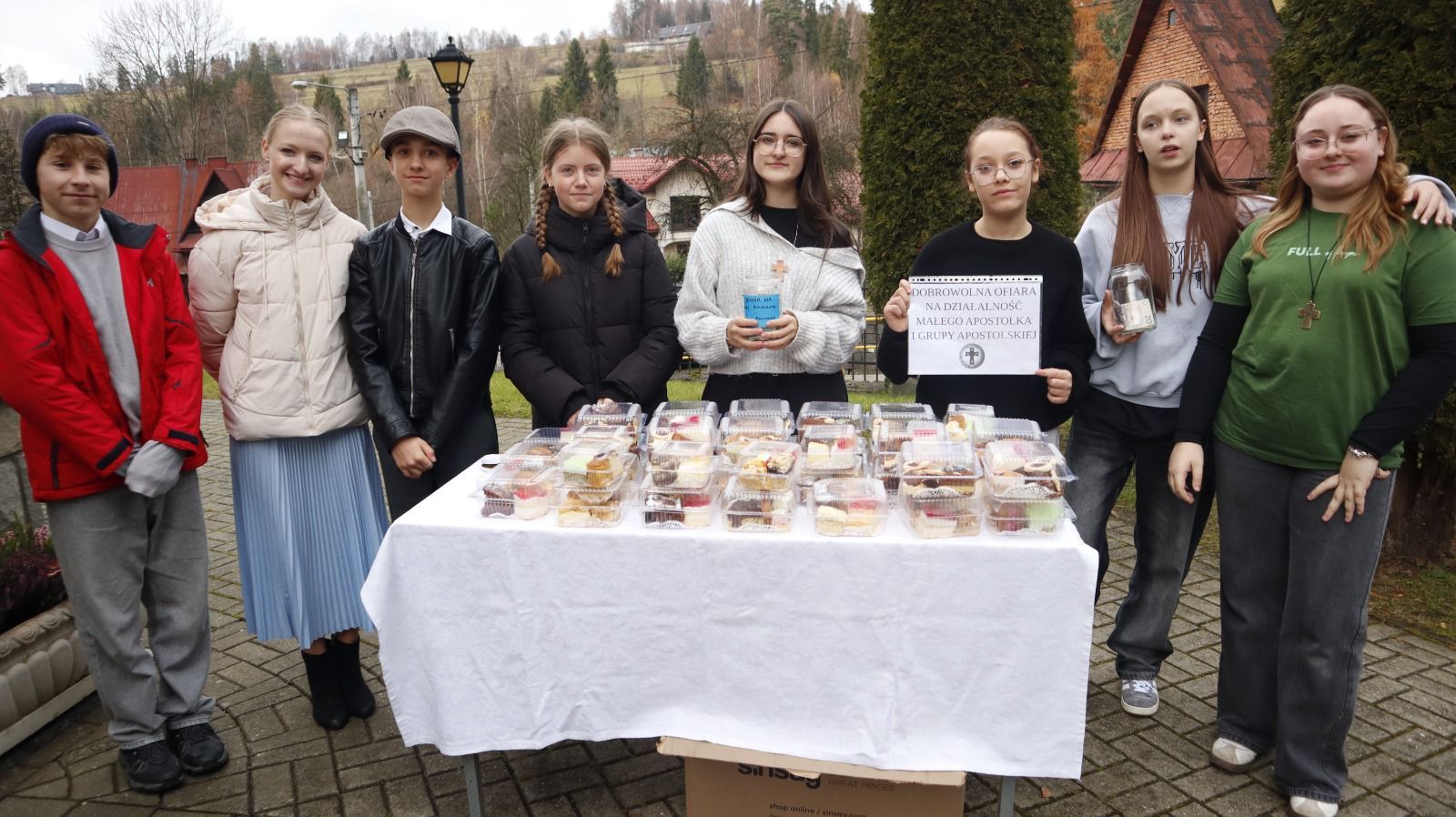 Zbiórka na potrzeby działalności Grupy Apostolskiej i Małego Apostołka